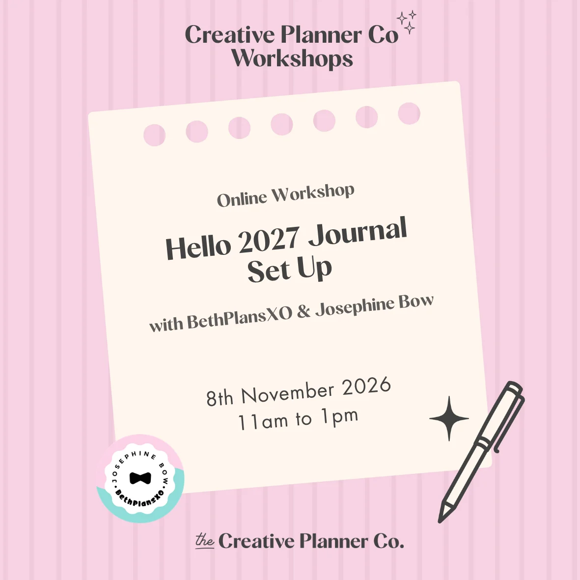 November – Hello 2027 Journal Set Up with BethPlansXO